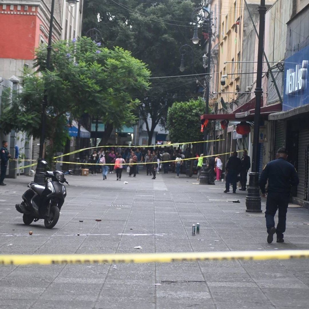 El secretario de Seguridad Ciudadana de la Ciudad de México (SSC-CDMX), Pablo Vázquez Camacho, informó de un operativo en el Centro Histórico