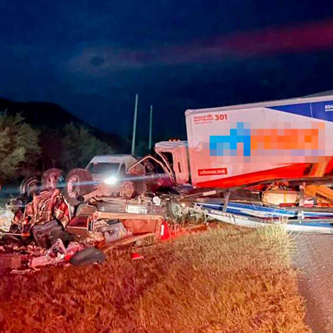 Muere Empleado de Paquetería en Accidente de Carretera Zaragoza-Victoria