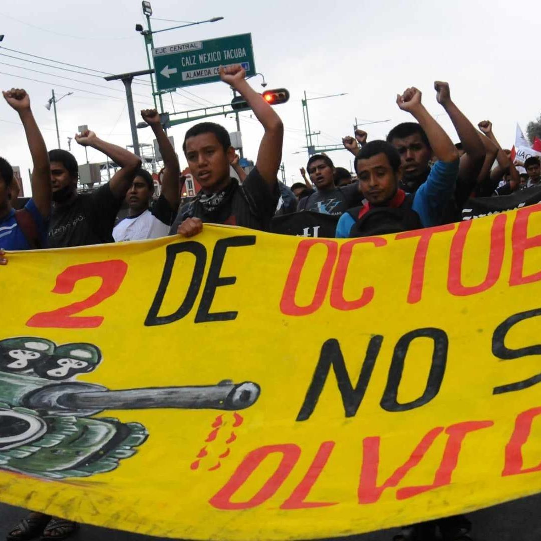 Marcha del 2 de octubre en la CDMX