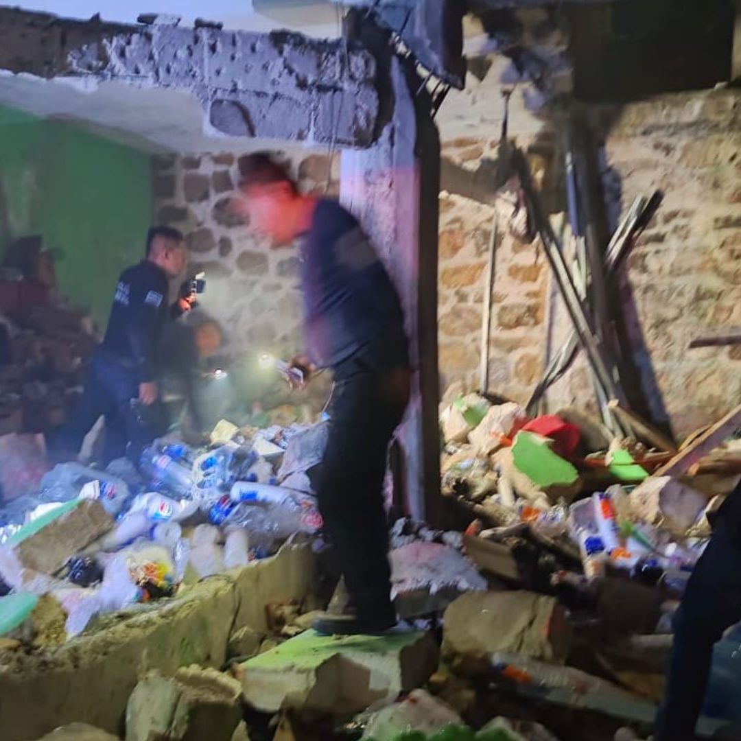 12 Heridos por Explosión de Pirotecnia en San Miguel Atlapulco, Huehuetlán El Grande, Puebla