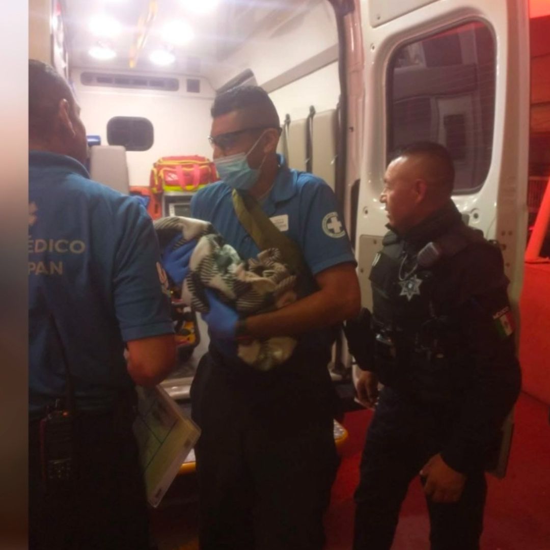 Una bebé fue abandonada a su suerte en una caja de cartón, en Zapopan.