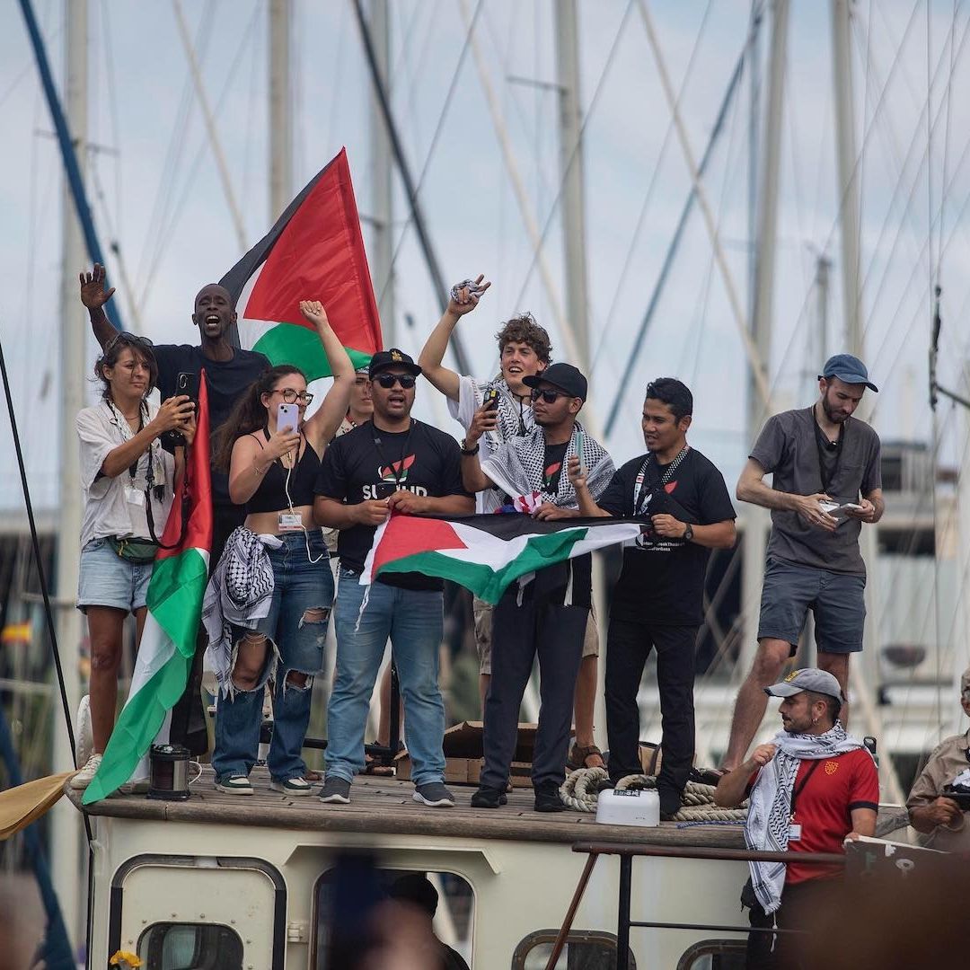 La Global Sumud Flotilla podría ser interceptada por Israel en cuestión de horas