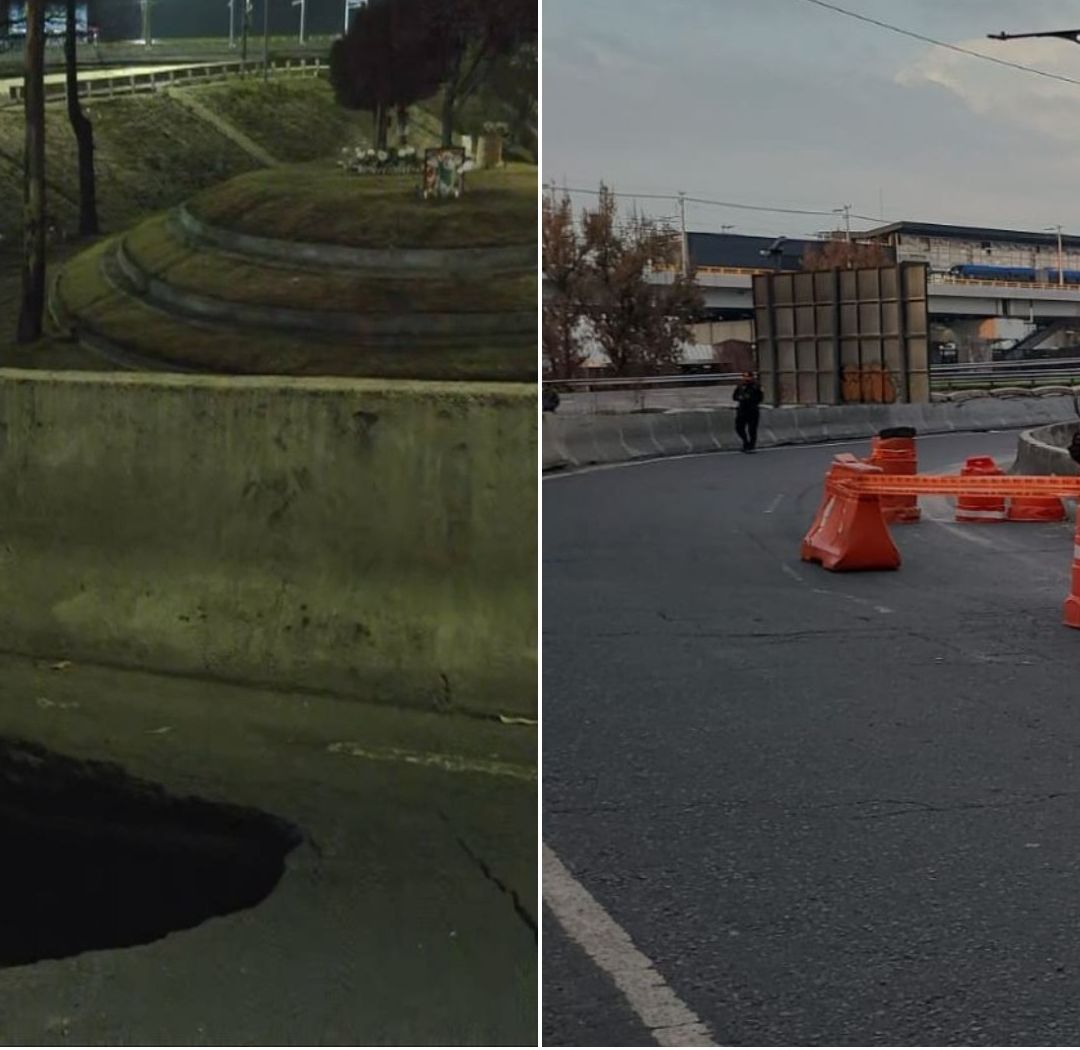 Se Abre Grieta en Puente de la Concordia, Lugar Donde Ocurrió la Explosión de Pipa en Iztapalapa