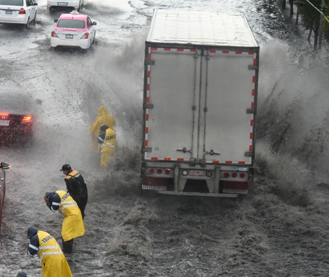 En la Ciudad de México, las lluvias de junio y julio alcanzaron registros no vistos en décadas, según datos de la Conagua