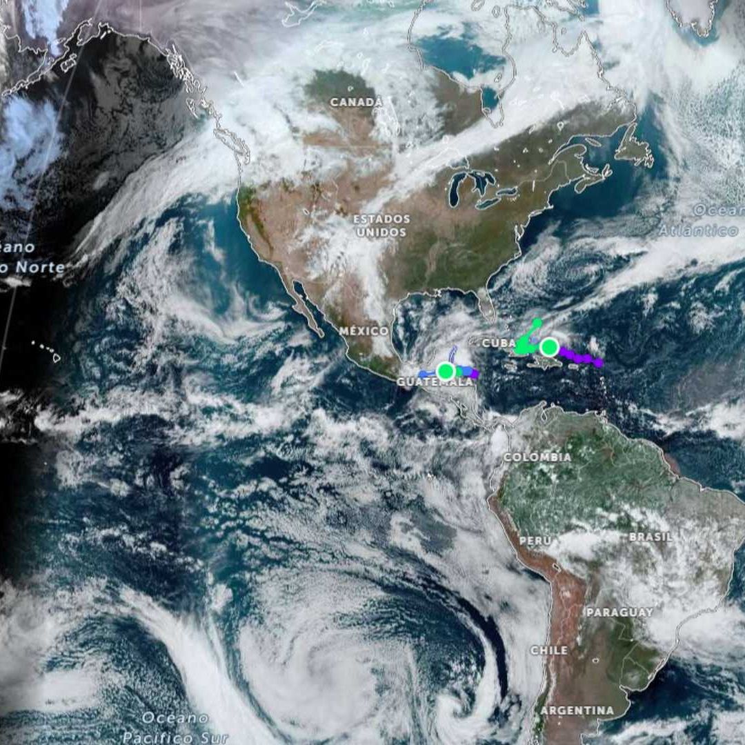 Tormenta Tropical Nadine Toca Tierra en Belice; Afecta con Lluvias y Vientos Quintana Roo