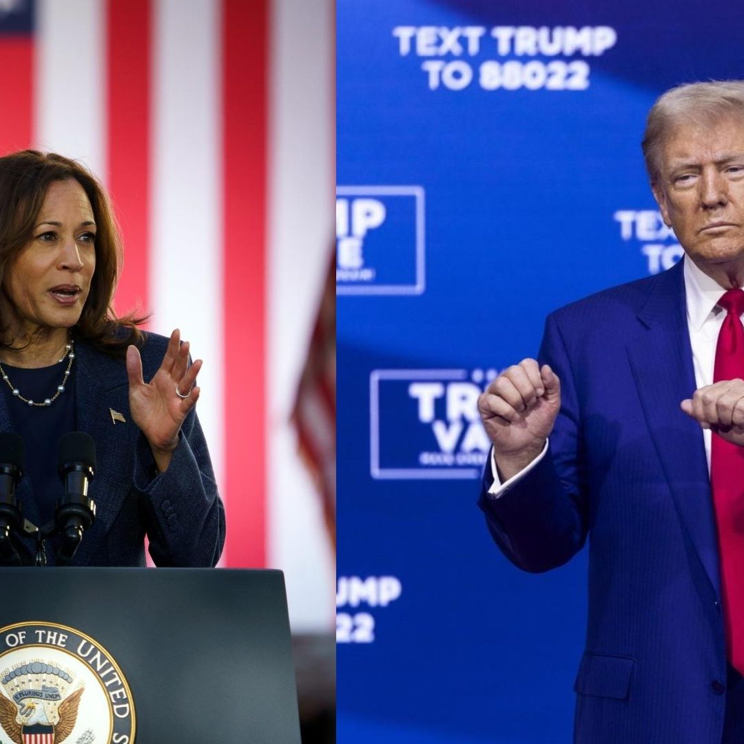 Trump y Harris Intercambian Acusaciones en Michigan; Él le Dice "Mentirosa", Ella "Peligroso"