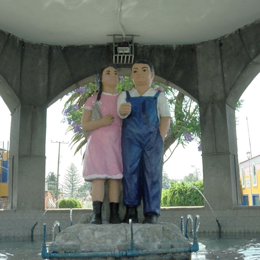 Leyenda de la Fuente de los Muñecos en el Barrio de Xonaca en Puebla
