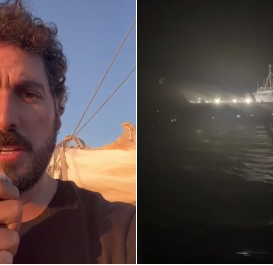 VIDEO: Mexicano en Flotilla Global Sumud Pide Ayuda a Gobierno Mexicano: "Que Me Traigan a Casa"