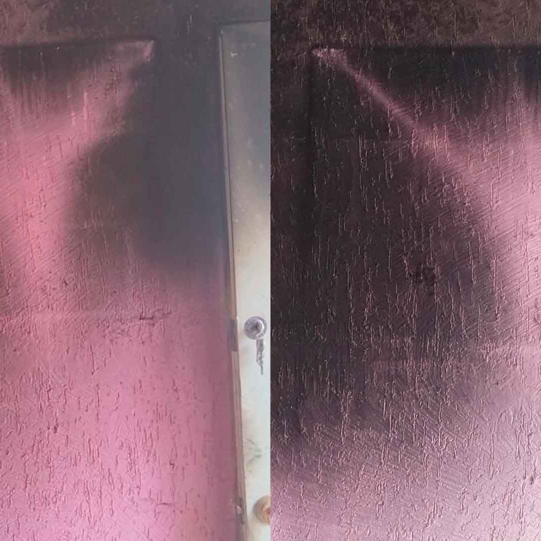 Aparece Supuesta Figura Religiosa Después de Incendio de Casa en Torreón