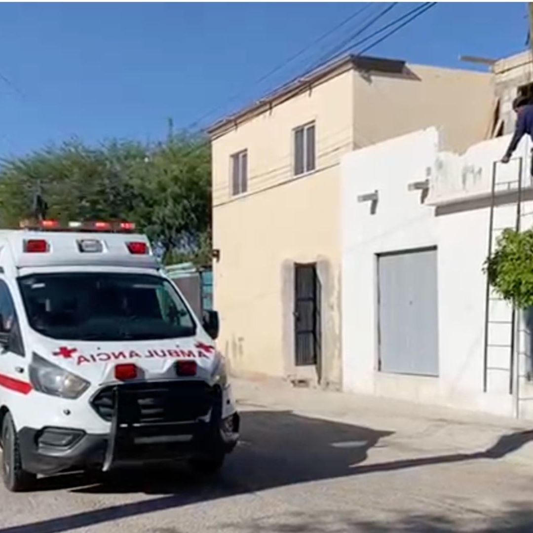 Albañiles Caen de Techo que se Derrumbó mientras Echaban Colado en Hermosillo