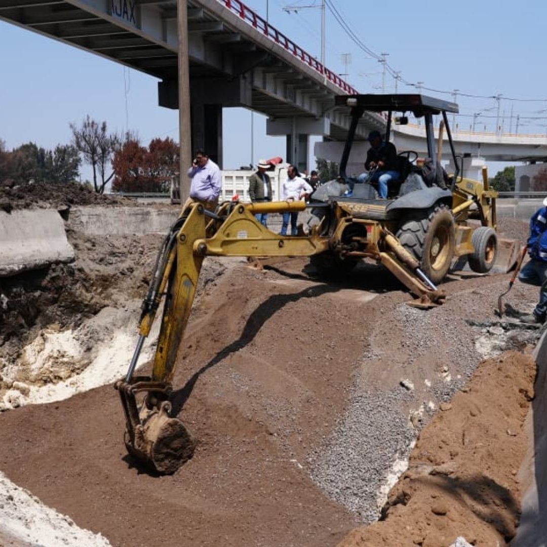 Concluyen Reparaciones de Grieta que se Formó en Puente de la Concordia en Iztapalapa