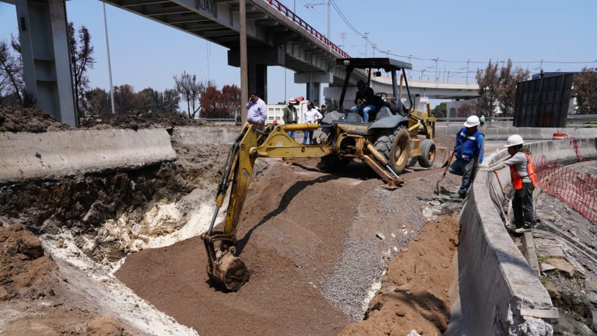 Concluyen Reparaciones de Grieta que se Formó en Puente de la Concordia en Iztapalapa