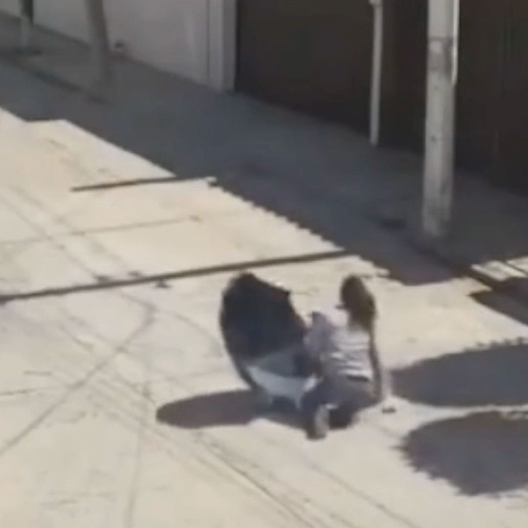 VIDEO Mujer es Arrastrada por Ladrones en Moto al Intentar Arrebatarle su Bolsa en Irapuato