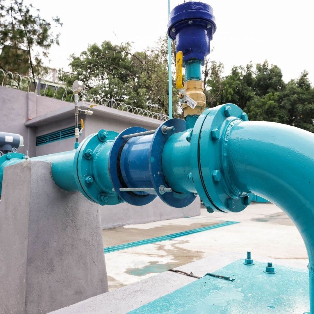 Pozo de agua en CDMX