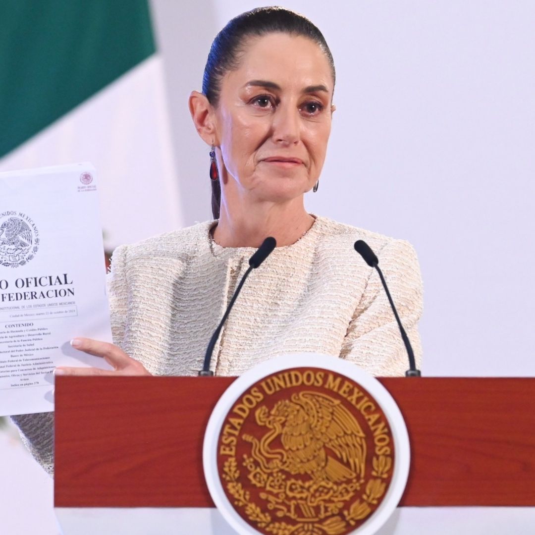 Claudia Sheinbaum Critica que Jueces Buscan Formas Fuera de la Ley contra Reforma Judicial