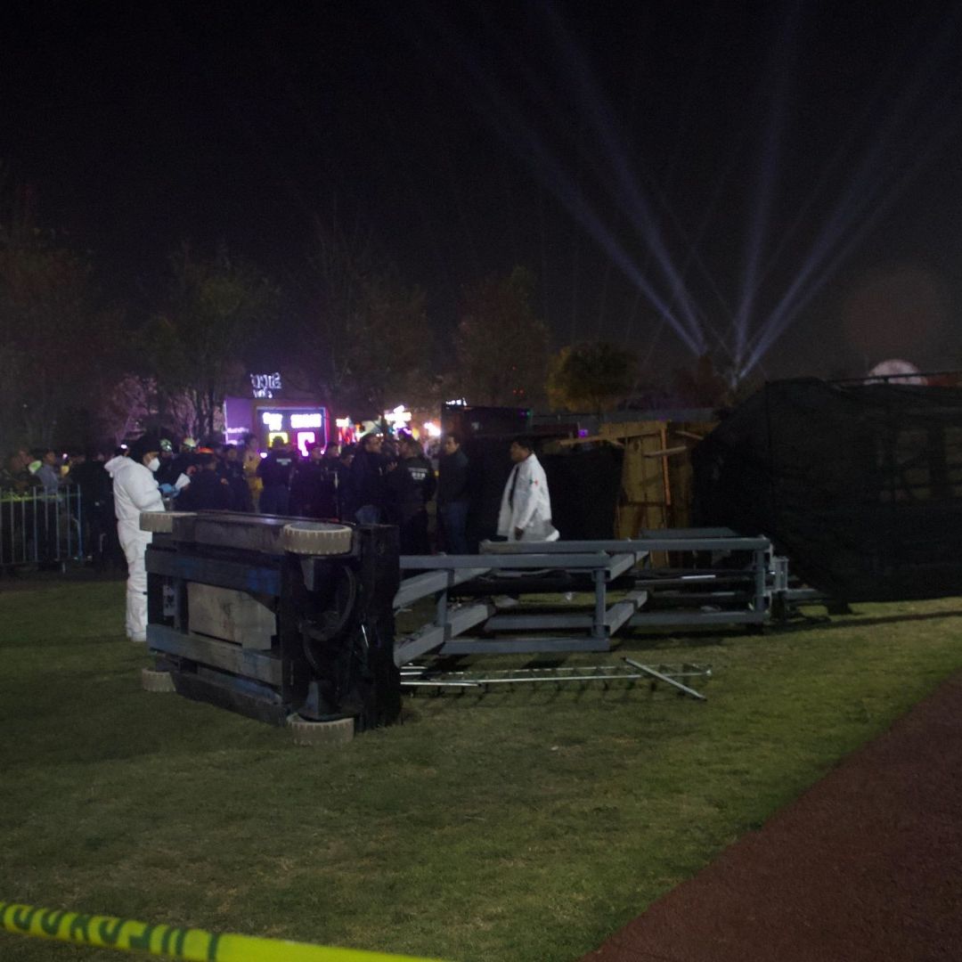 OCESA No Tuvo que Ver en Colapso que Dejó 2 Muertos en Axe Ceremonia, dice FGJCDMX.