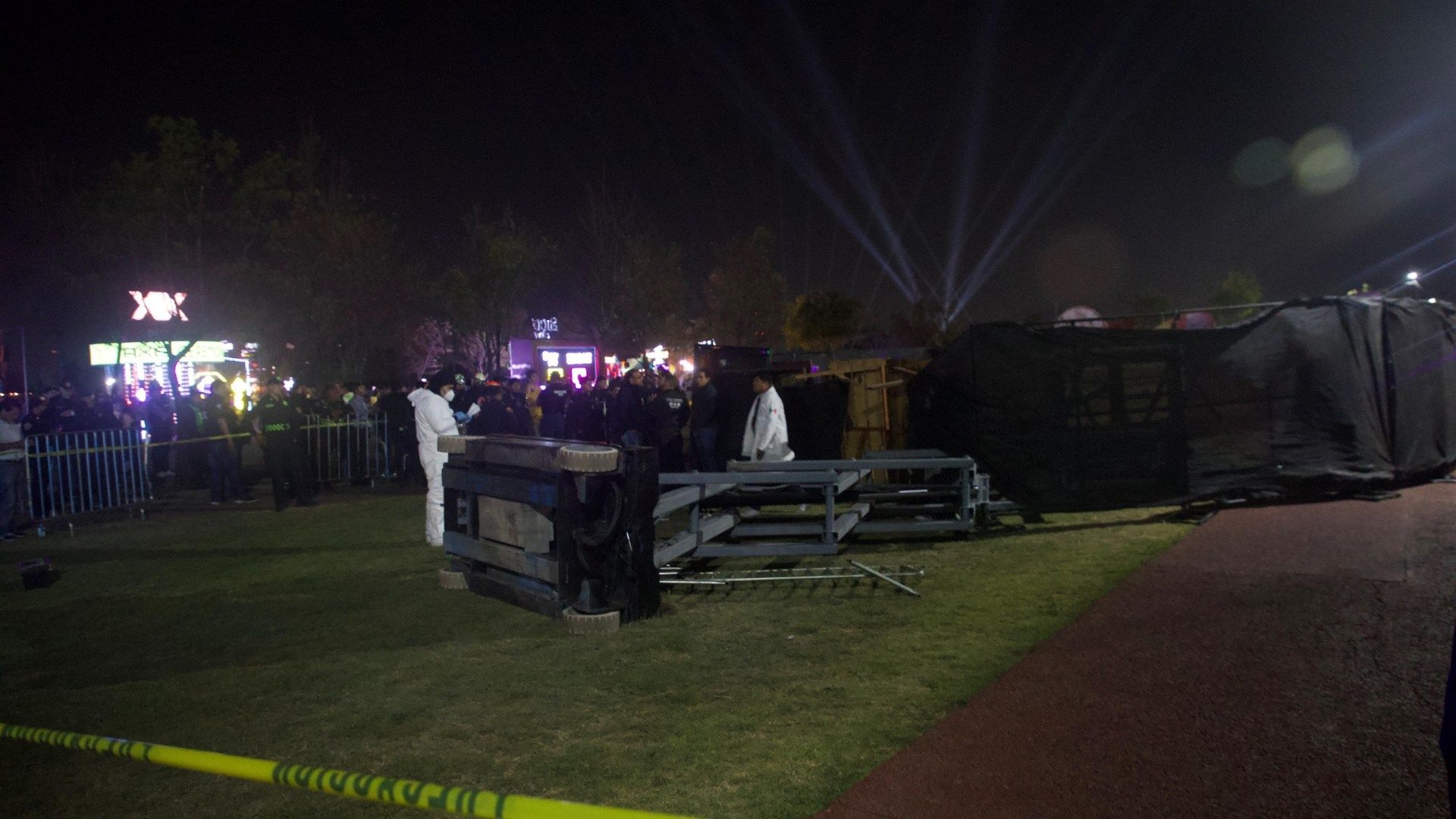 OCESA No Tuvo que Ver en Colapso que Dejó 2 Muertos en Axe Ceremonia, dice FGJCDMX.