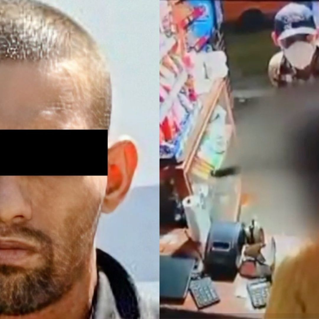 Víctor "N", detenido por agredir con machete a adulto mayor