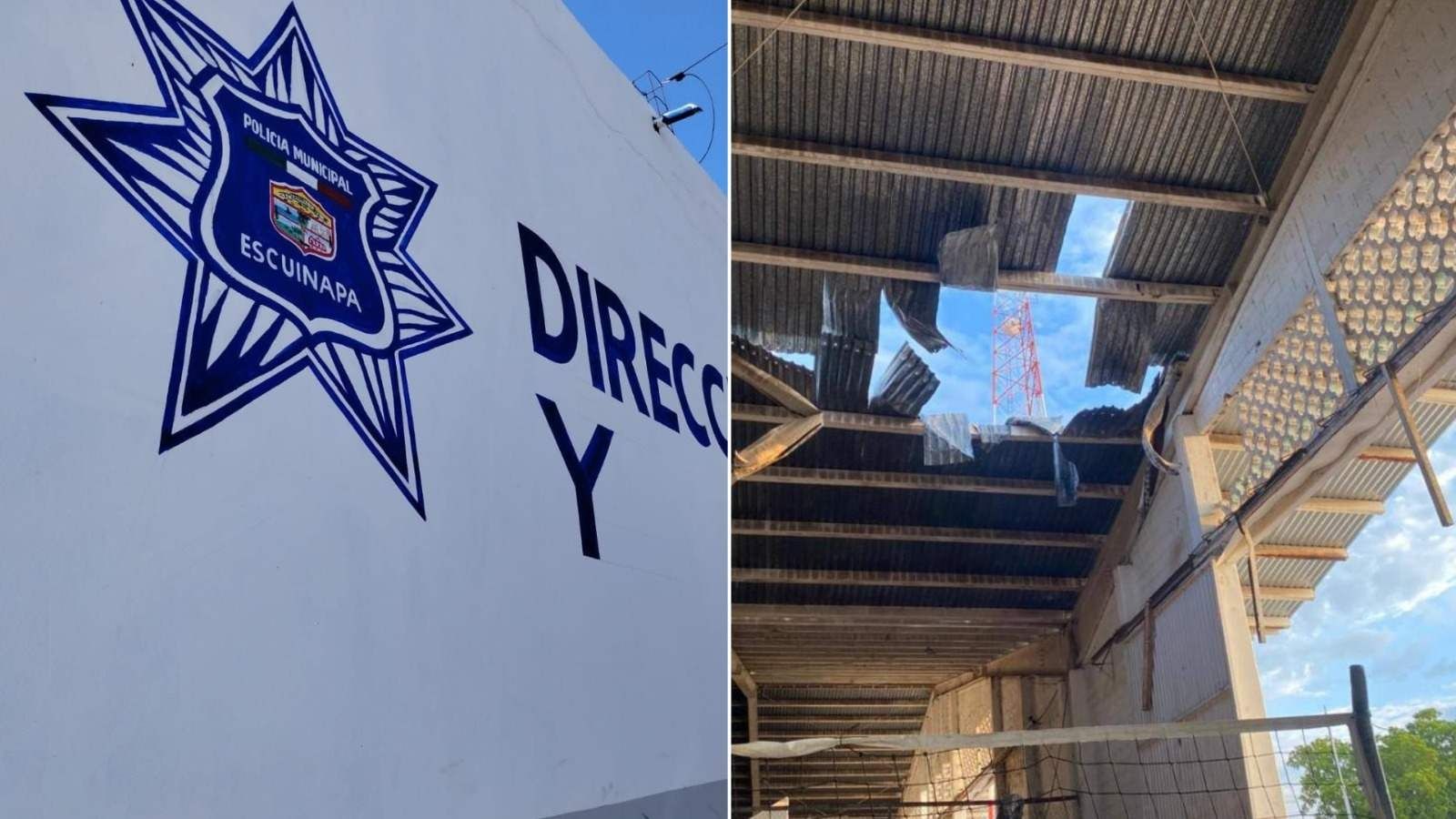 Atacan Instalaciones de la Dirección de Seguridad Pública con Artefactos Explosivos en Escuinapa
