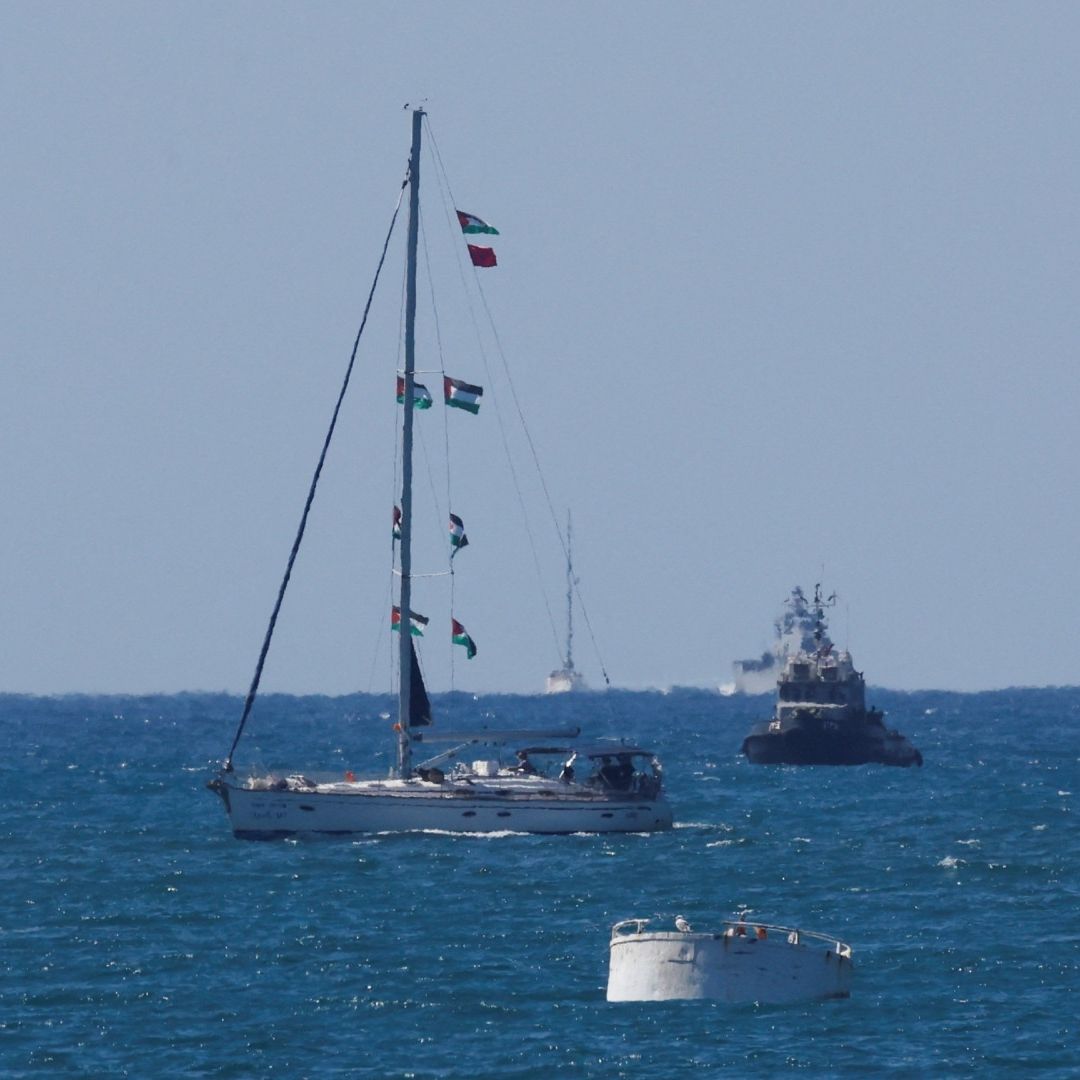 Israel Informa Que Ninguna Embarcación de Global Sumud Logró Llegar a Territorio Palestino