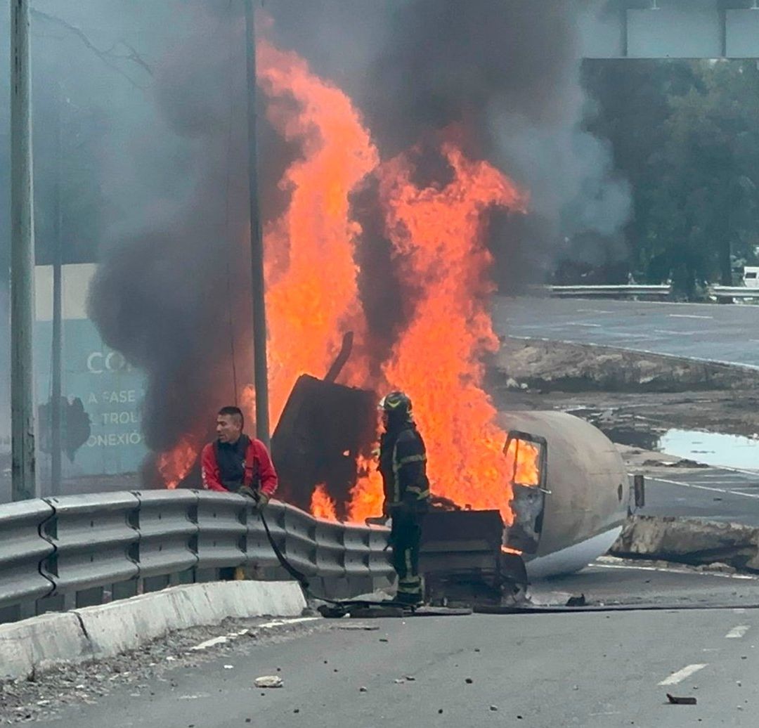 Explosión en el distribuidor La Concordia