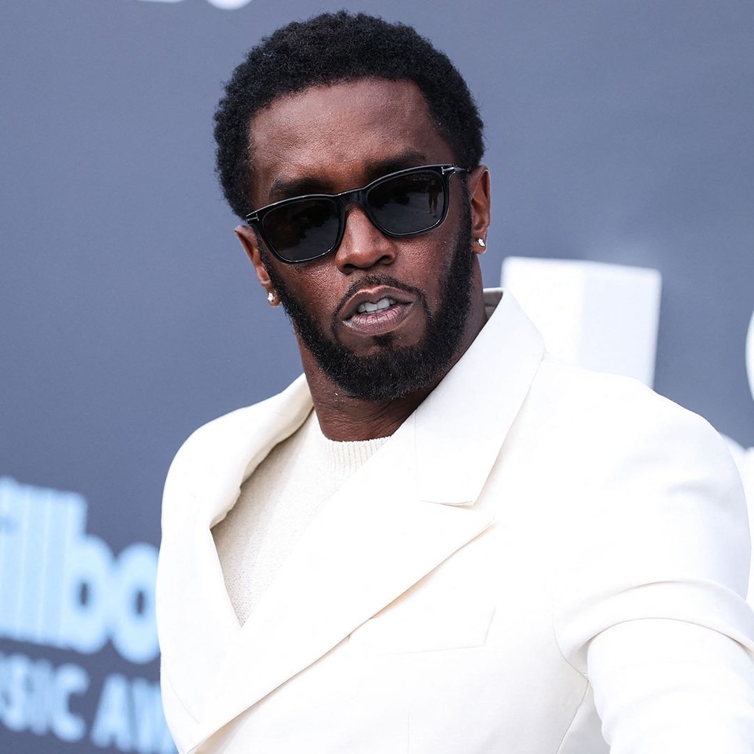 P. Diddy en la alfombra roja de la entrega de premios Billboard.