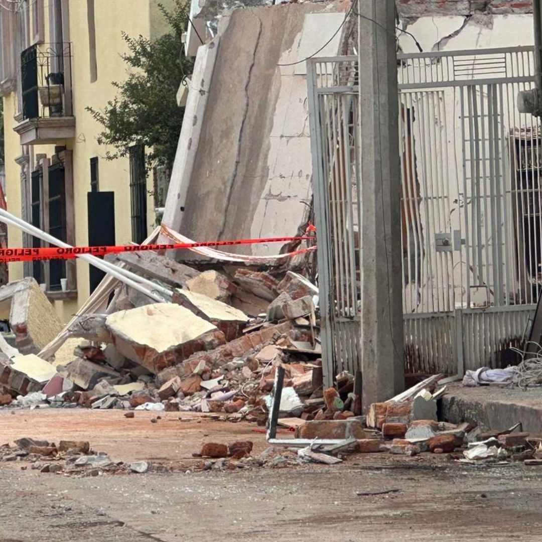 Así fue la explosión en Calvillo, Aguascalientes.