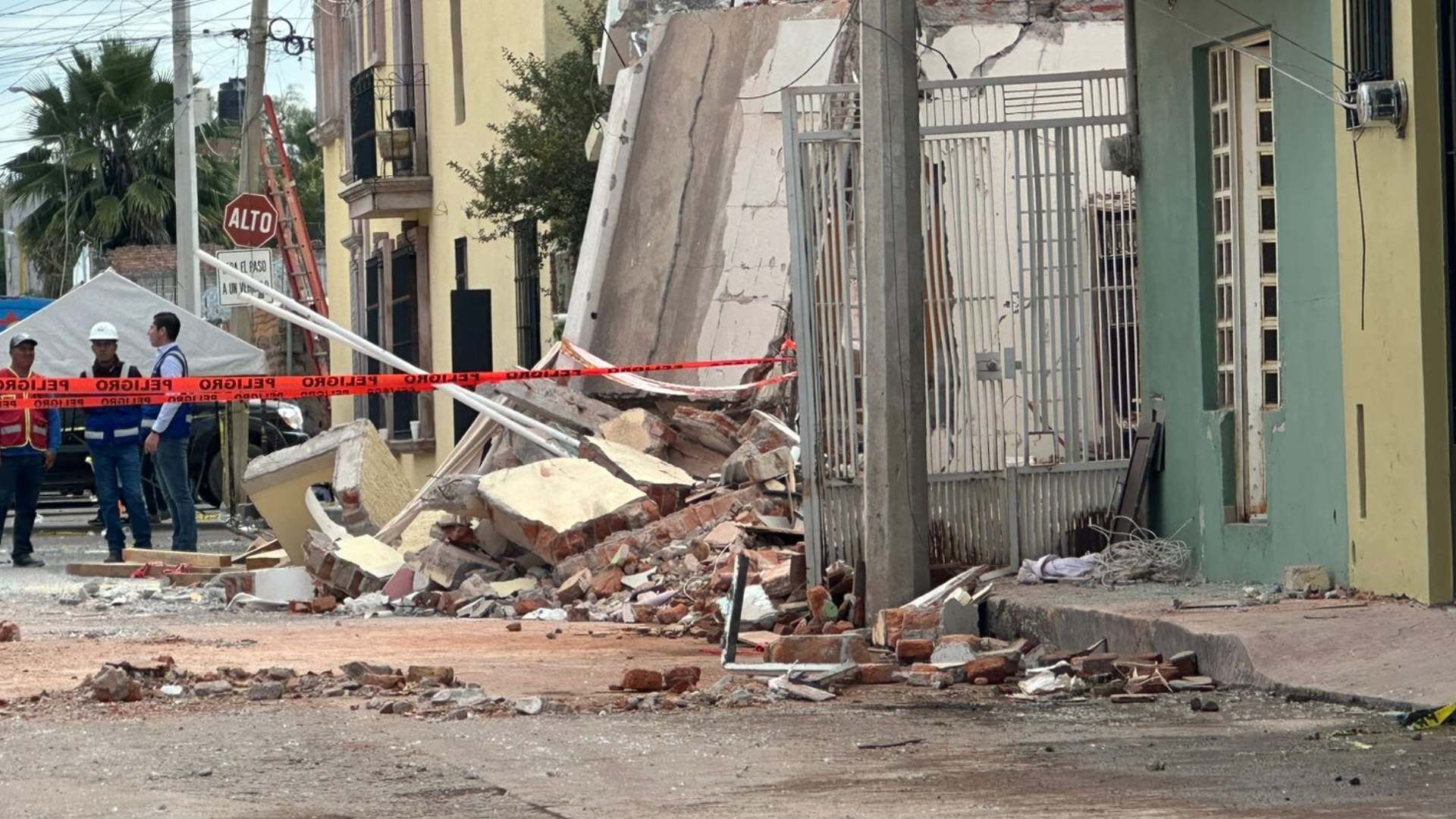 Así fue la explosión en Calvillo, Aguascalientes.