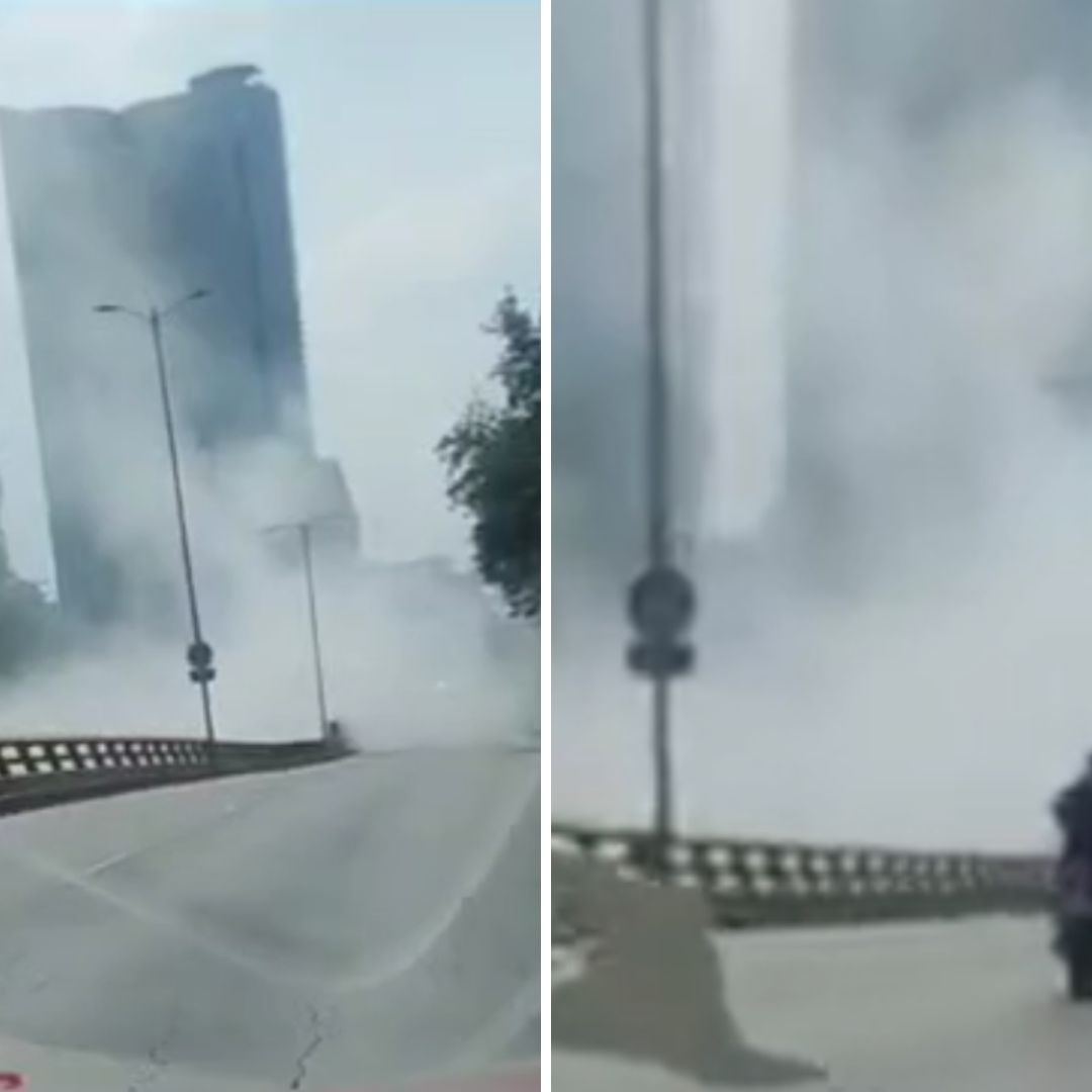 VIDEO: Reportan Fuga de Gas en Pipa en Circuito Interior