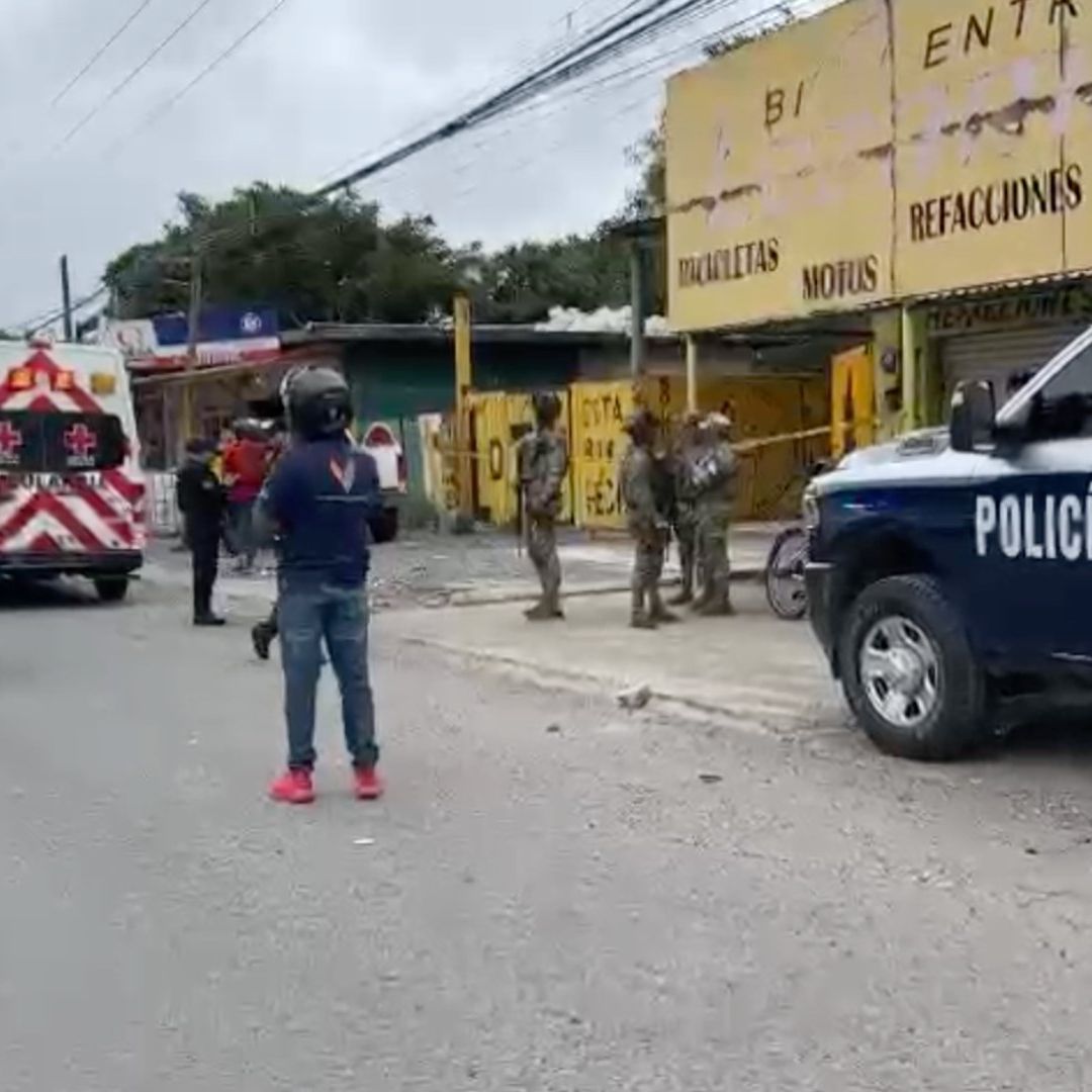 Cruz Roja traslada a víctima de asalto a un hospital de Veracruz