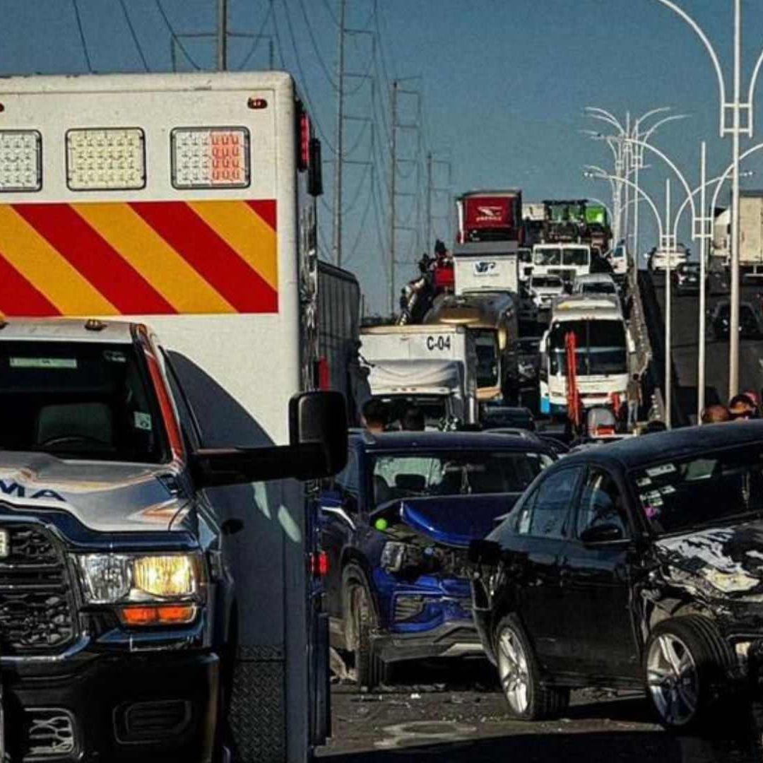 accidente en carretera bernal
