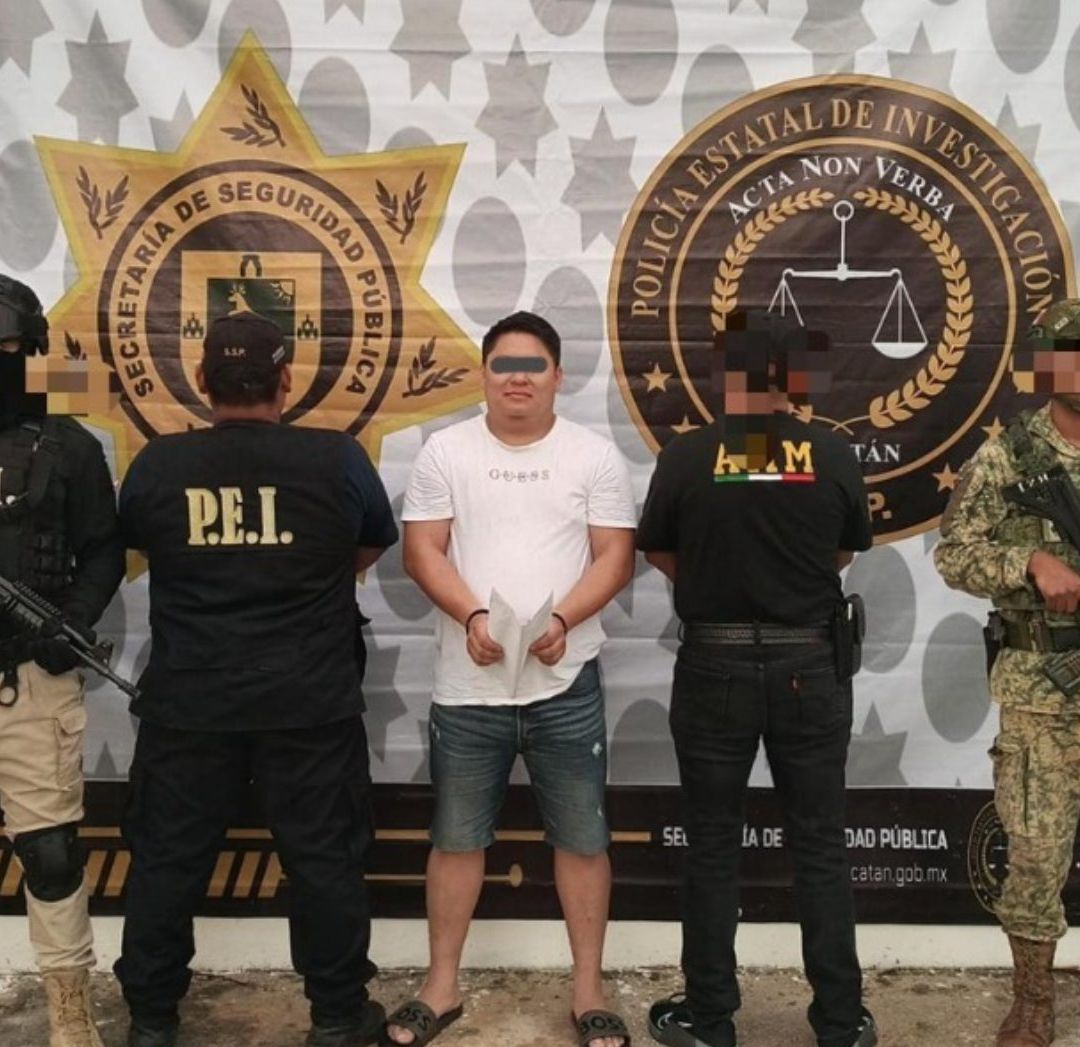 Detienen en Mérida a Enrique "N", “El fresa”, Líder del Cártel del Pacífico