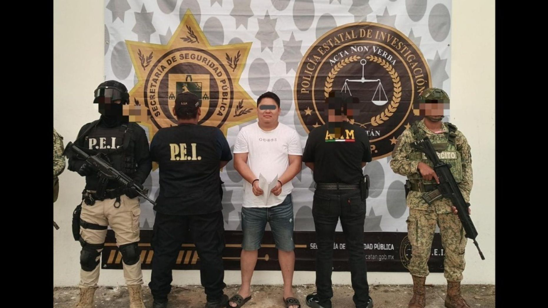 Detienen en Mérida a Enrique "N", “El fresa”, Líder del Cártel del Pacífico
