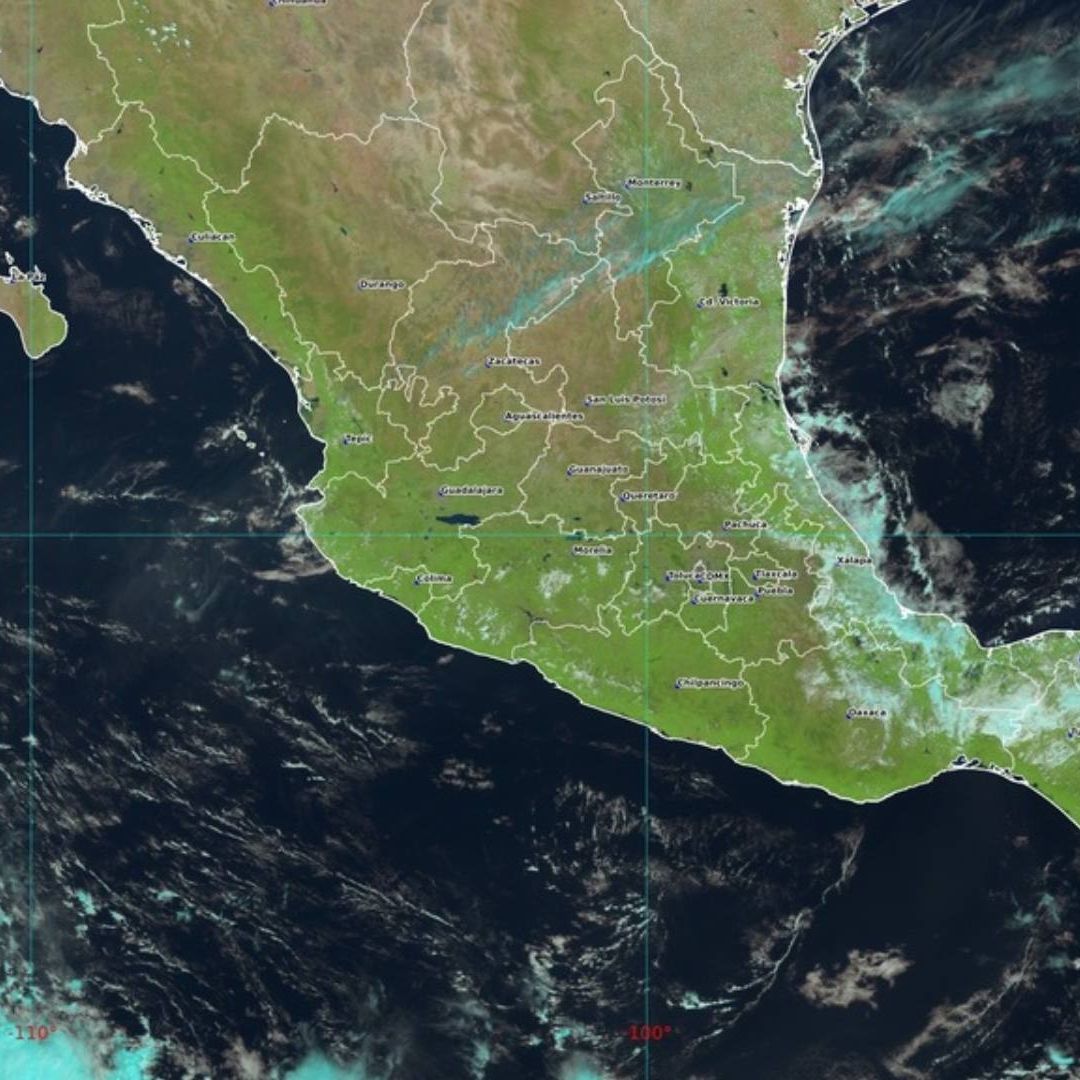 El huracán Kristy se desplaza por el Océano Pacífico