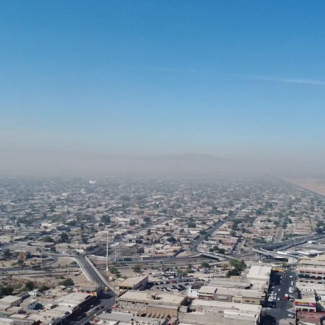 Activan 'Alerta Morada' por Pésima Calidad del Aire en Mexicali