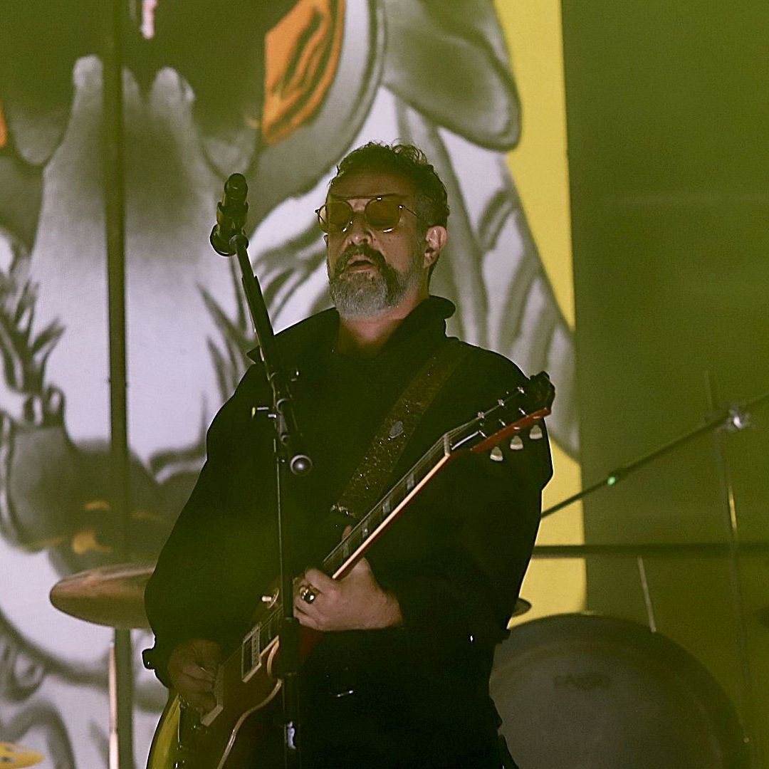 Tito Fuentes durante cierre de su gira “Estalla Molotov” en mayo 2023