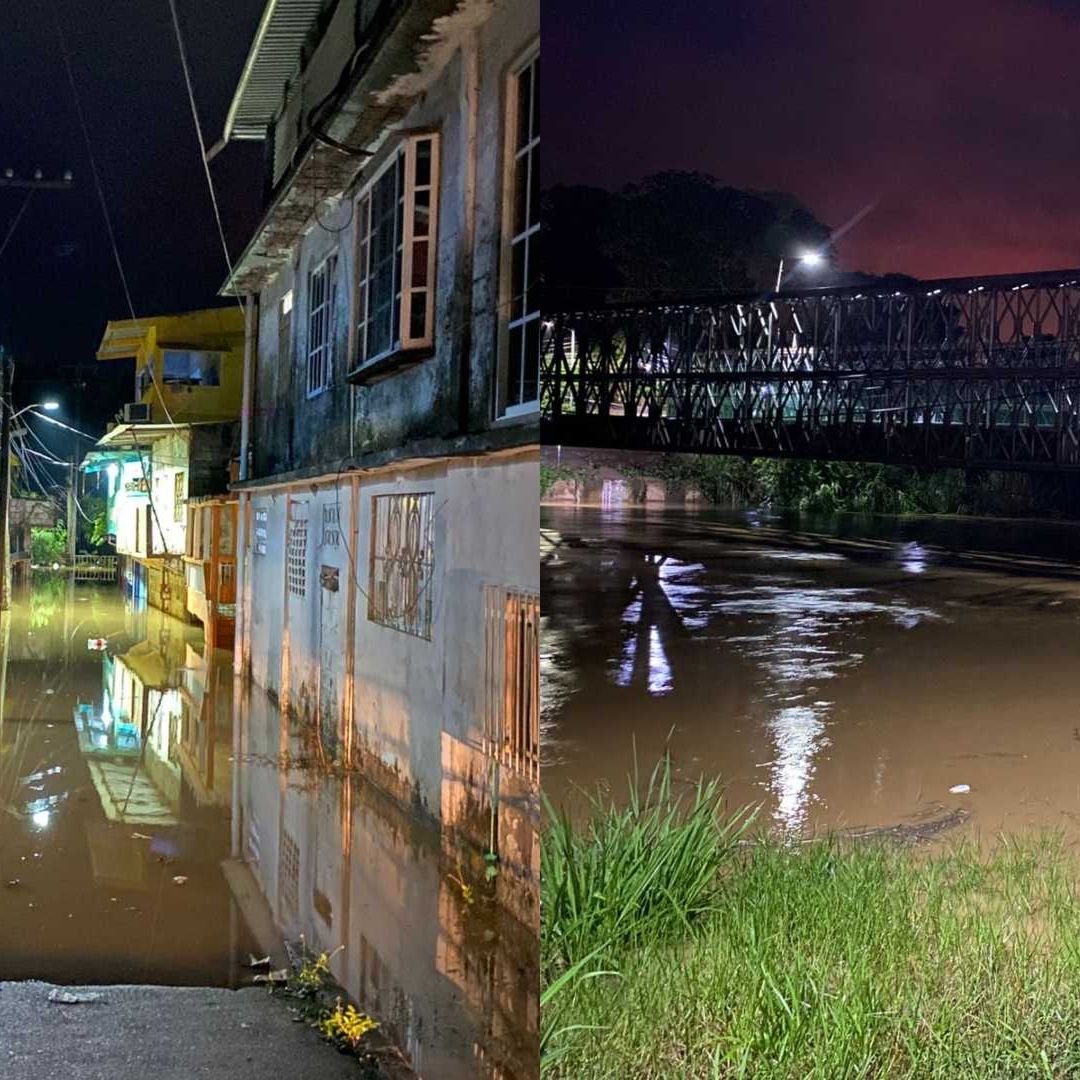 Habitantes de colonias y zonas aledañas a este río durante la madrugada comenzaron a mover sus enseres domésticos a zonas de mayor altura
