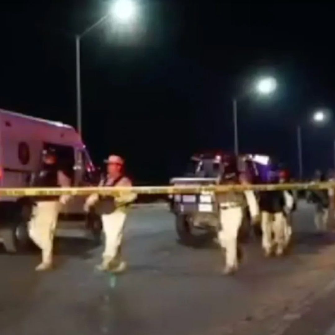 Enfrentamiento Armado en Caborca Deja Vehículos Dañados