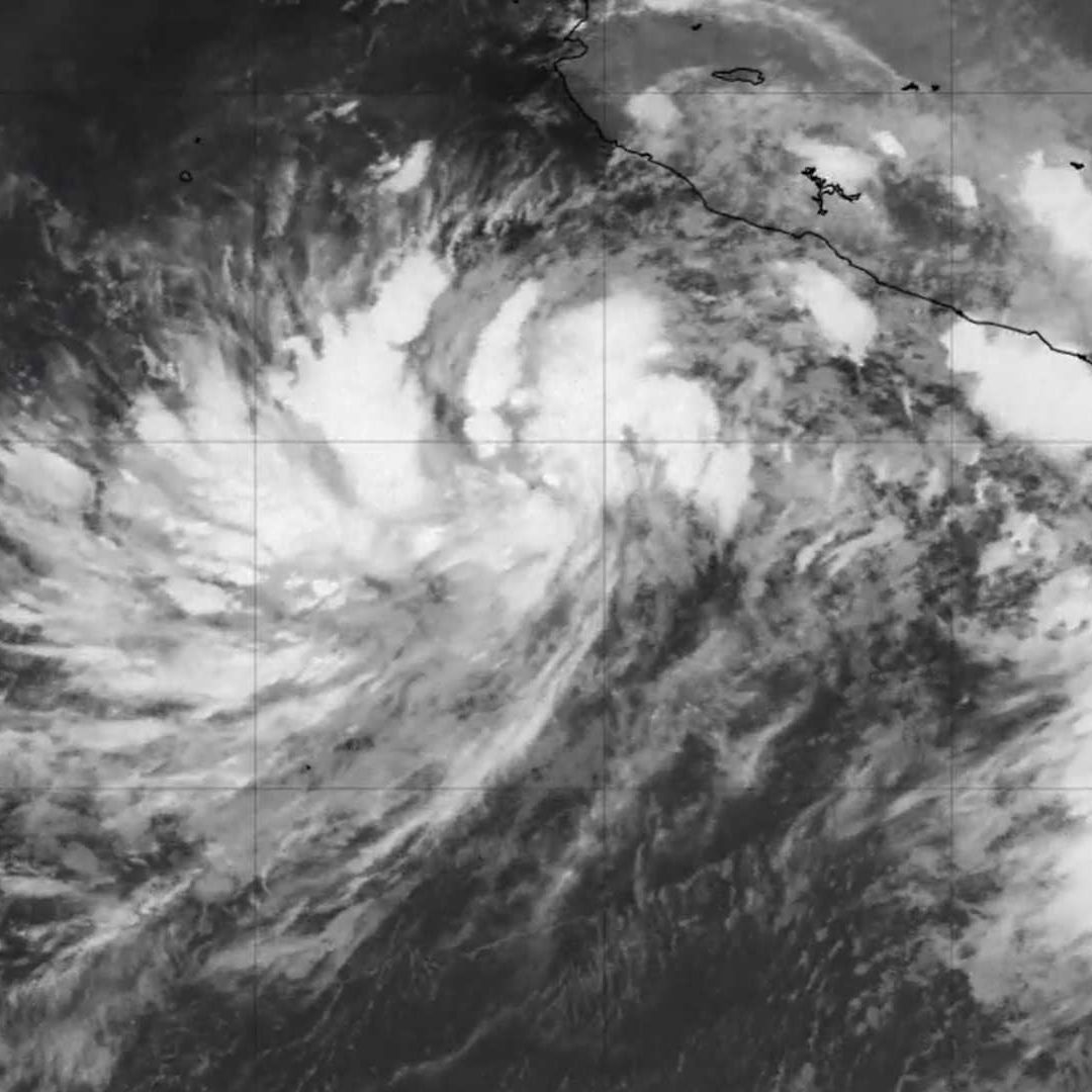 Tormenta Tropical Priscila. Foto: Conagua