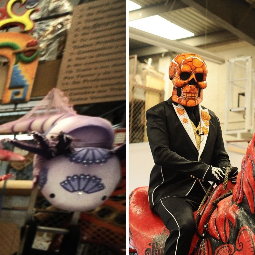 De Ajolotes a Cantinas: Así Lucen los Carros Alegóricos del Gran Desfile de Día de Muertos en CDMX