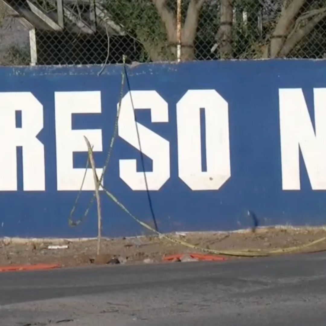 Entrada del Cereso Número 1 de Aquiles Serdán