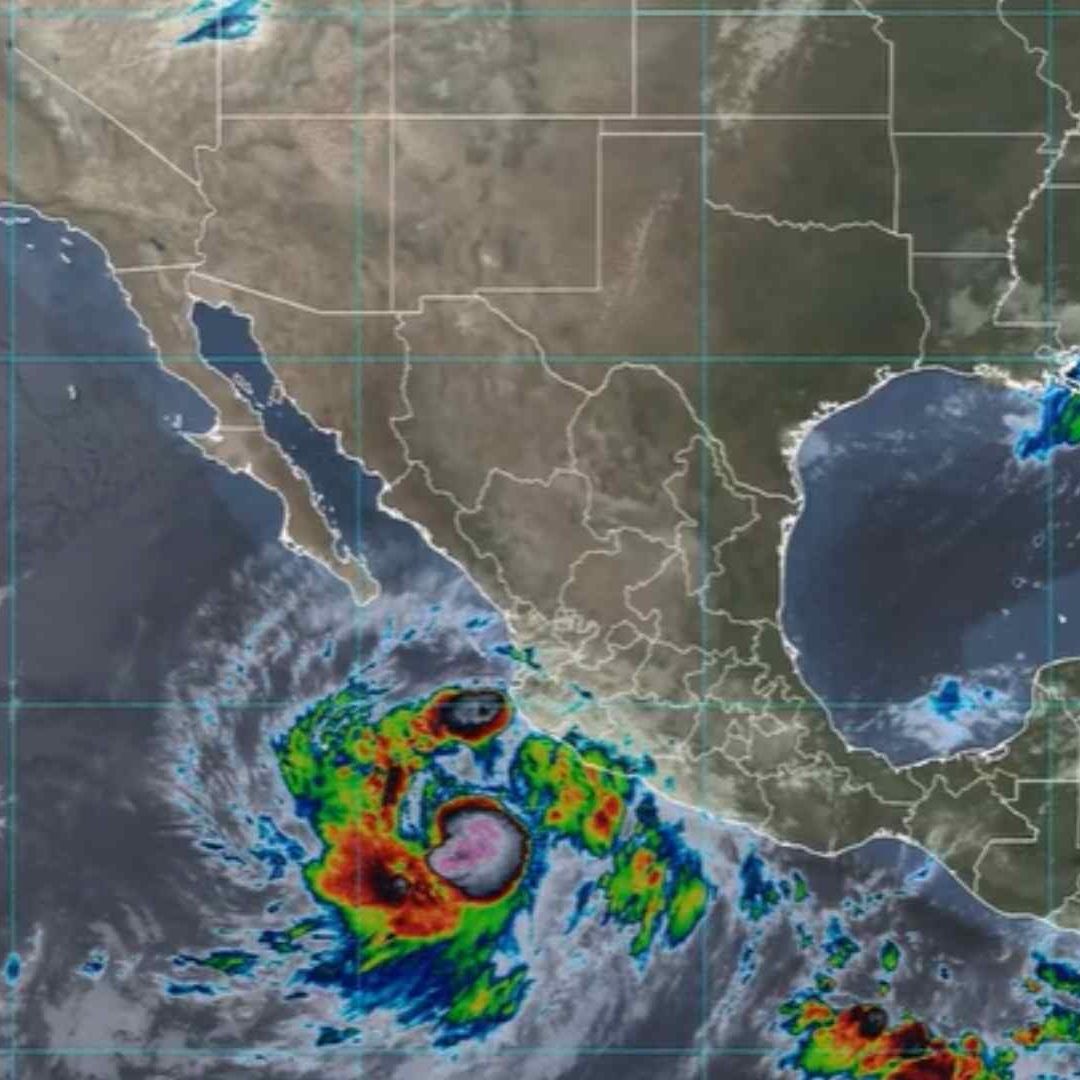 Huracán Priscilla. Foto: Conagua
