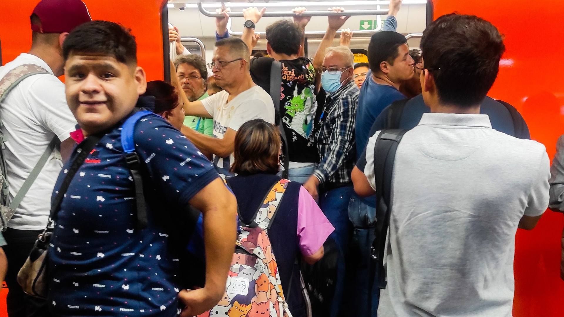 Metro CDMX hoy, 5 de octubre. Foto: Cuartoscuro