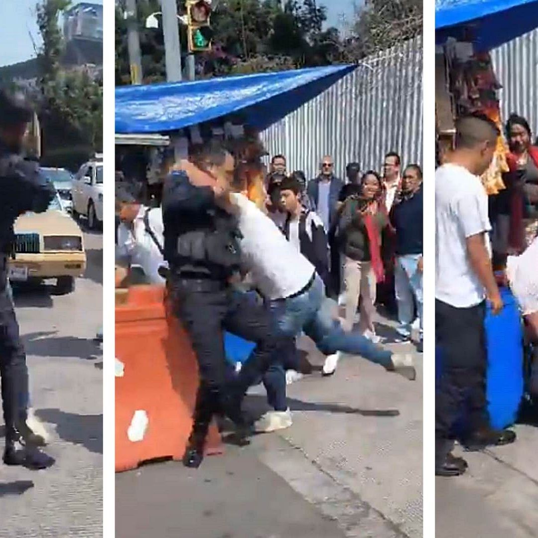 Video | Policía y Comerciante se Agarran a Golpes en CDMX; SSC Integra Carpeta de Investigación