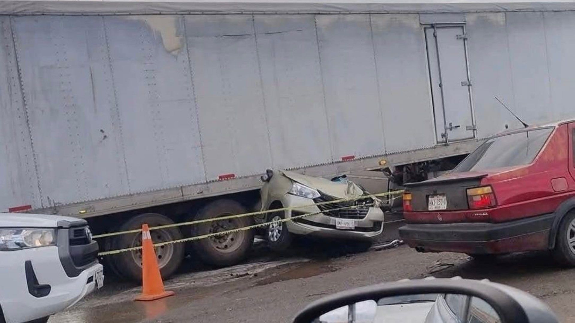Choque Carretera México Tuxpan Singuilucan Hidalgo Tres Muertos Cuatro Lesionados