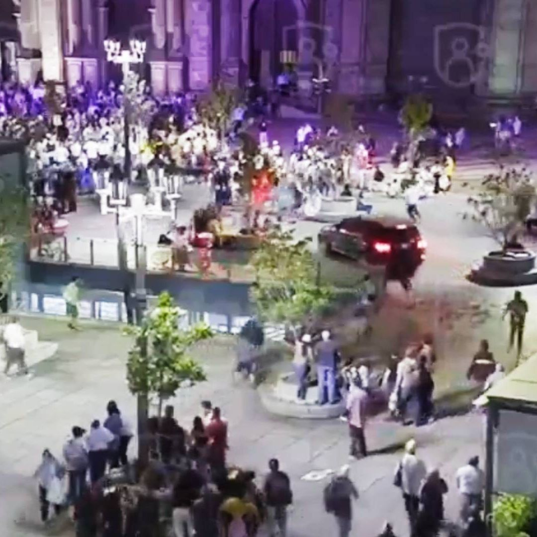 Así Fue el Atropellamiento Masivo en Explanada de la Catedral de Guadalajara; Fiscalía Investiga