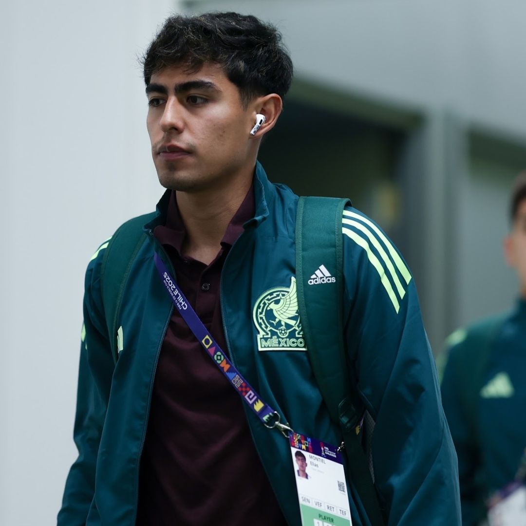 Elías Montiel es canterano del Pachuca y juega un papel fundamental en la media cancha de la Selección Mexicana Sub-20.