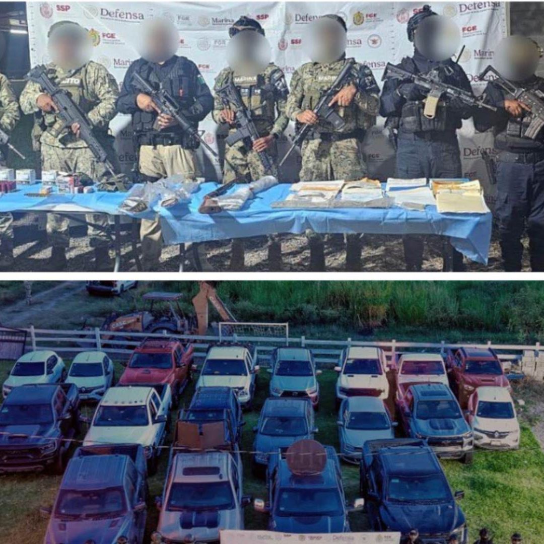 Autoridades llevaron a cabo un cateo que fue autorizado por un juez en la Congregación Paso Coyote, ubicada en el municipio de Tierra Blanca, Veracruz.