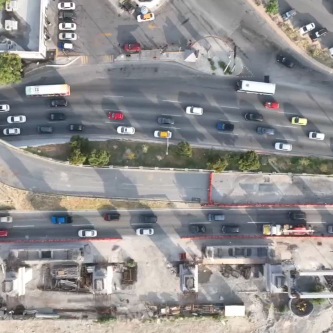 Avenida Constitución, en Monterrey