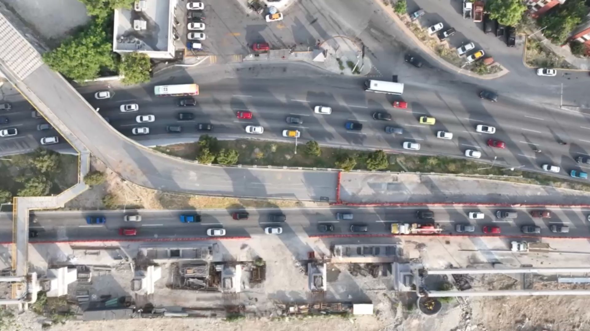Avenida Constitución, en Monterrey
